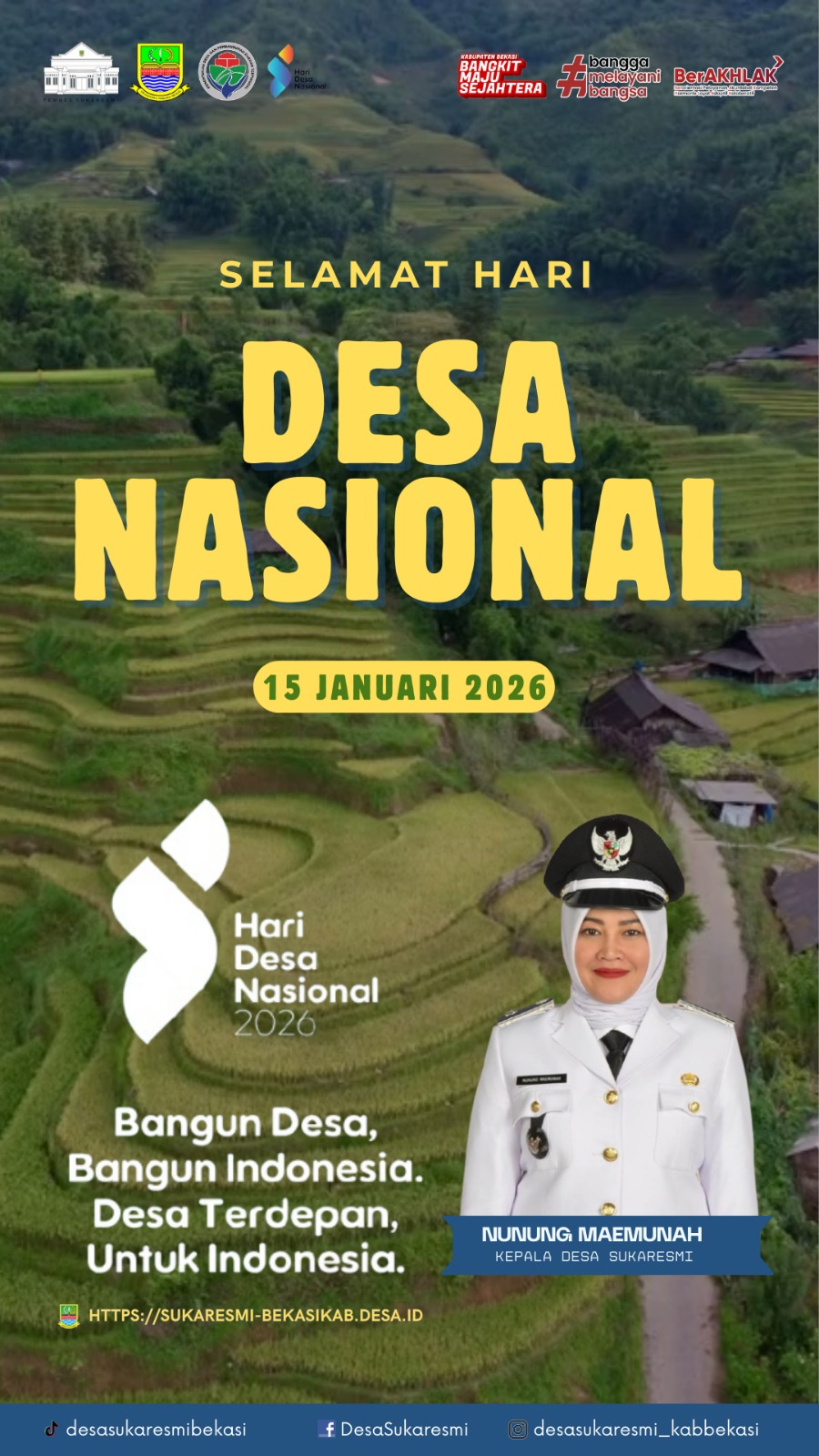 SELAMAT HARI DESA 15 JANUARI 2026